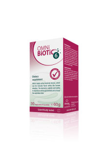Allergo San Omni Biotic 6 v kartonski embalaži, 30 vrečk x 2g.