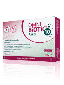 Allergo San Omni Biotic 10 ADD v kartonski embalaži, 10 vrečk x 5g