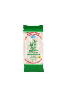 Farmer riževi rezanci 5mm v prozorni plastični embalaži, 400g.