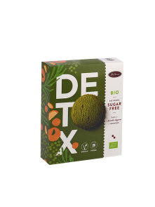 Delicia Detox ekološki piškoti brez sladkorja v kartonski embalaži, 125g.