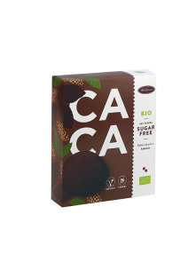 Delicia ekološki kakavovi piškoti brez sladkorja v karotnski embalaži, 125g.