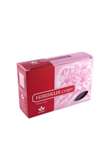Suban čaj iz hibiskusovih cvetov v kartonski embalaži, 30g.