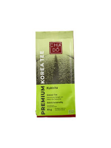 Ekološi Cha Dô Kukicha Zeleni čaj v zeleni plastični embalaži, 50g.