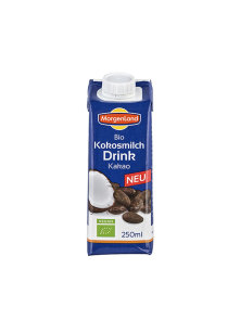 MorgenLand ekološko kokosovo mleko s kakavom v tetrapaku, 250ml.