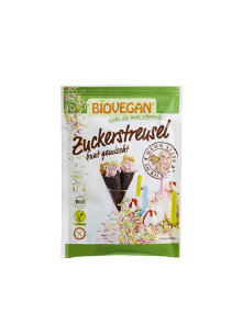 Biovegan ekološki sladkorni posip za okraševanje v papirnati embalaži, 70g.