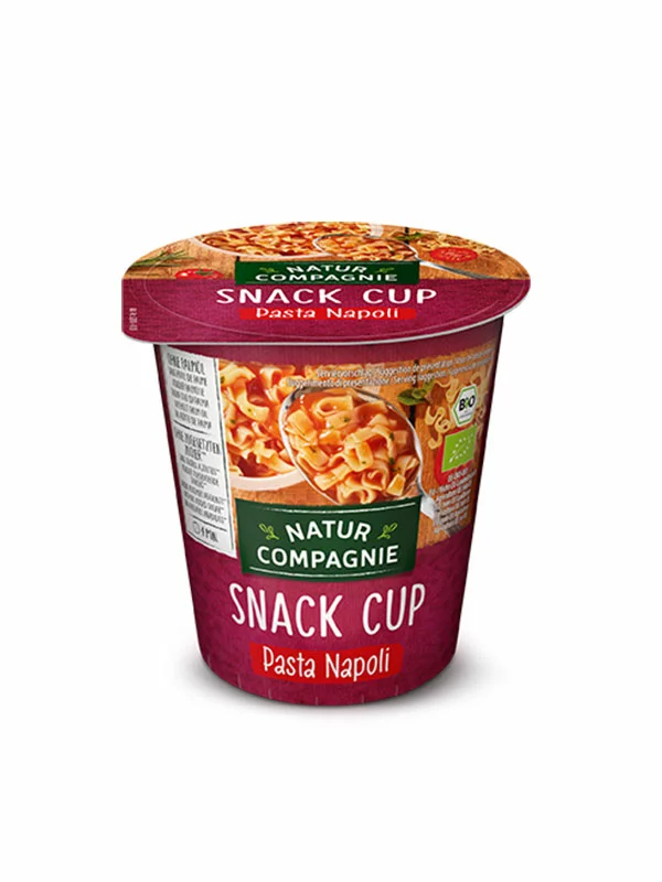 Natur compagnie snack cup pasta napoli v kozarcu 59g