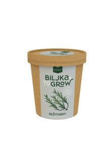 Biljkoborci rožmarin rastlina 2 grow v rjavi papirnati embalaži, 300g