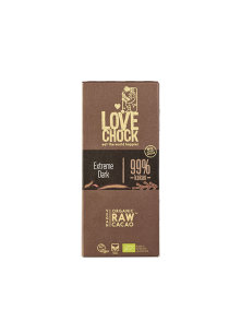 Lovechock veganska čokoalda 99% kakava v embalaži 70g
