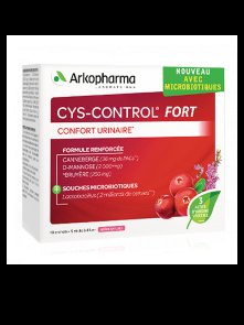 Arkopharma Cys Control Flash – Prehransko dopolnilo z brusnicami, vresjem in eteričnimi olji v embalaži 36mg