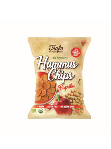 Trafo hummus čips s papriko ekološki v embalaži 80g