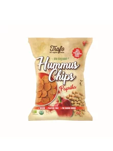 Trafo hummus čips s papriko ekološki v embalaži 80g