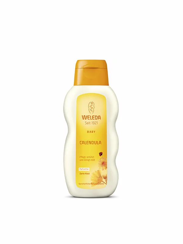 Weleda otroško negovalno olje z ognjičm v embalaži 200ml