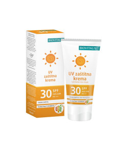 Biovitalis krema za sončenje SPF 30 v embalaži 30ml