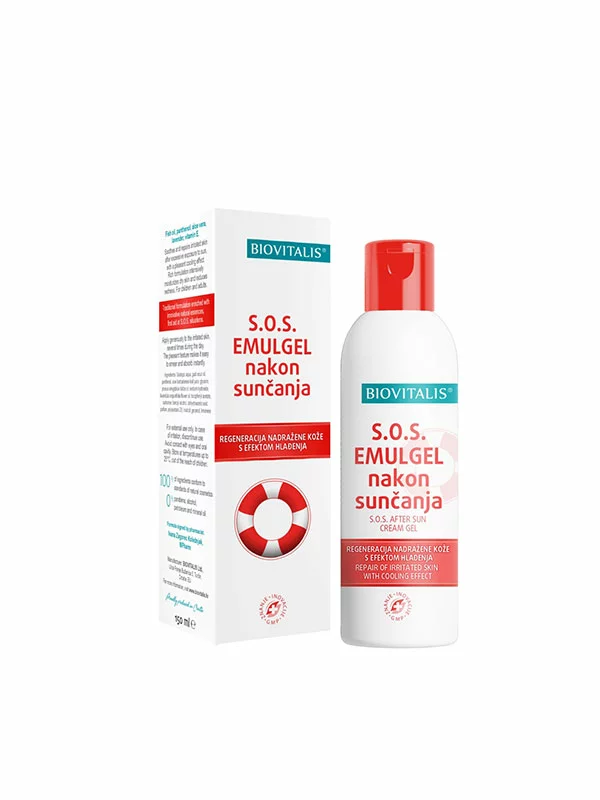 biovitalis sos emulgel po sončenju v embalaži 150ml