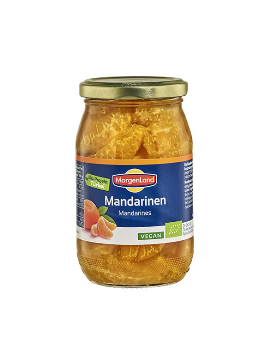 Morgenland kompot iz mandarin ekološki v stekleni embalaži 350g