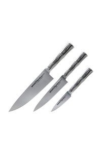 Samura bamboo chef+s Starter knife set Komplet nožev 59 HRC