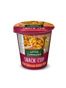 Natur Compagnie snack cup dhal kus kus v kozarcu 68g