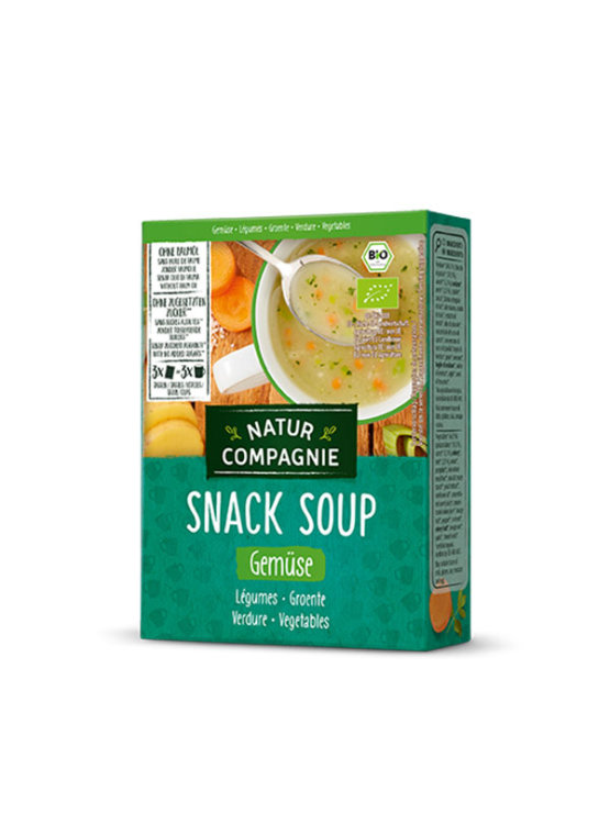 Instant zelenjavna juha v 3 odmerka  od 18 g v kartonski embalaži