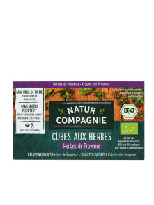 Natur Compagnie rastlinska jušna kocka v barviti kartonski embalaži 80g