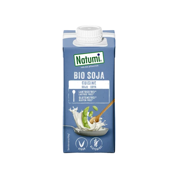 Natumi ekološka sojina smetana v tetrapaku, 200 ml