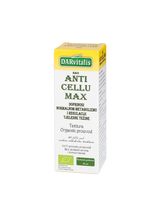 Ekološki Anti Cellu Max s stekleni embalaži 50ml