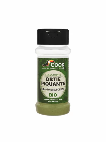 Cook listi koprive v prahu ekološki v embalaži 35g