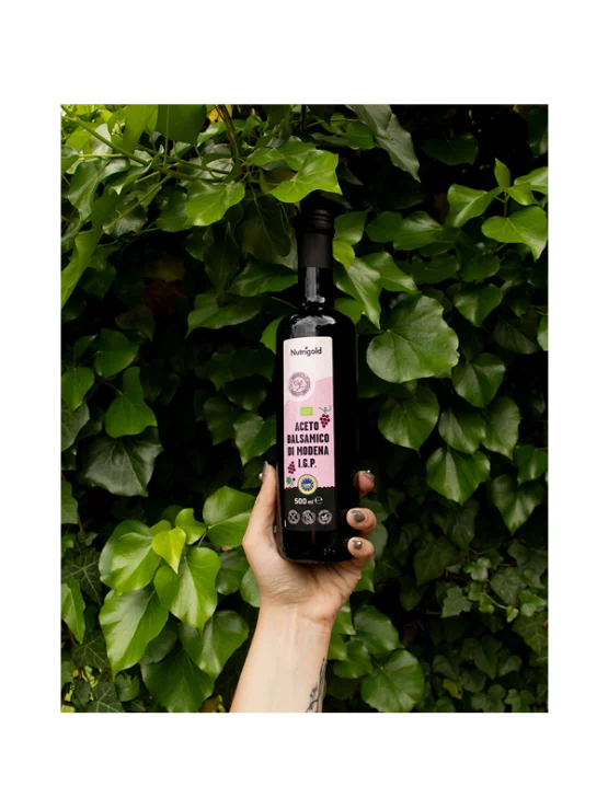 Nutrigold aceto balsamico di modena  ekološki v stekleni embalaži 500ml