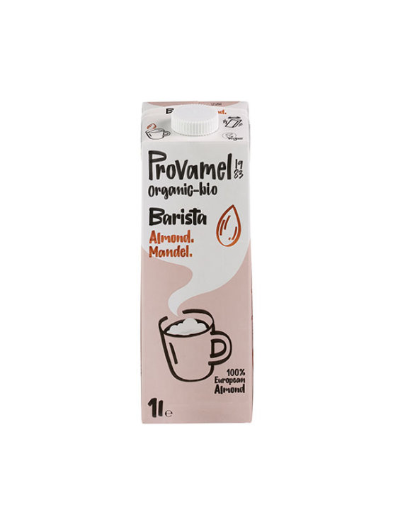 Provamel ekološki Barista mandljev napitek v tetrapaku, 1000ml.