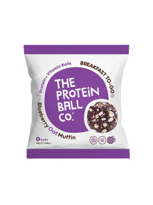 Beljakovinske kroglice Blueberry Oat Muffin 45g - Protein Ball CO