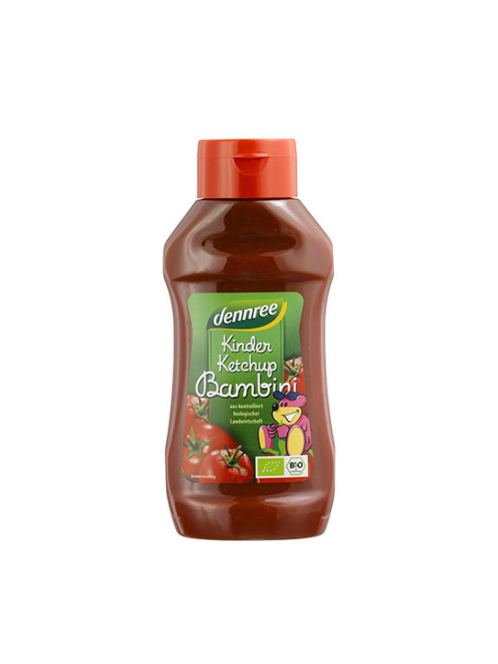 Dennree otroški kečap brez granuliranega sladkorja v embalaži , 500ml