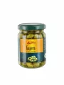 Gustoni ekološki kapri v slanici v stekleni embalaži 140g