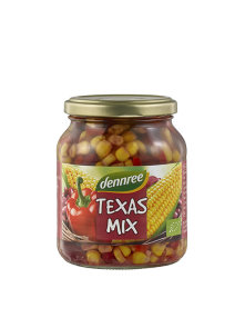 Dennree ekološki Texas mix v steklenici 350 g