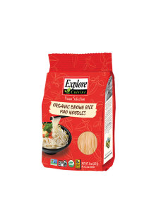 Explore Cuisine polnozrnate riževe testenine pho noodles ekološke v embalaži 227g
