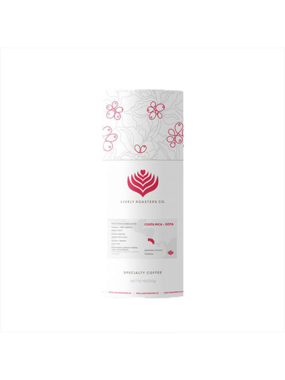 Lively roasters dota mleta kava specialty v embalaži 250g