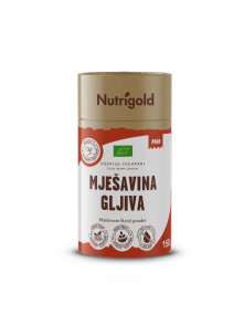 Nutrigold mešanica gob v prahu v  papirnati škatli 150g