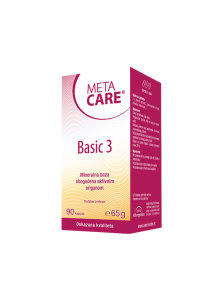 AllegroSan Meta Care Basic 3 vsebuje 90 kapsul v embalaži