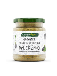Greenfood ekološki malidžano namaz iz jajčevca v stekleni embalaži 260g