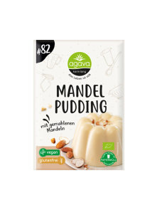 Agava Karin Lang mandljev puding brez glutena v embalaži, 49g