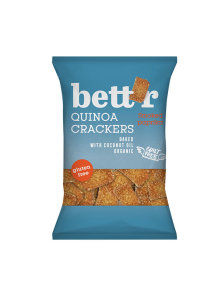 Bett's Krekerji iz Kvinoje z dimljeno papriko brez glutena v plastični embalaži 100g