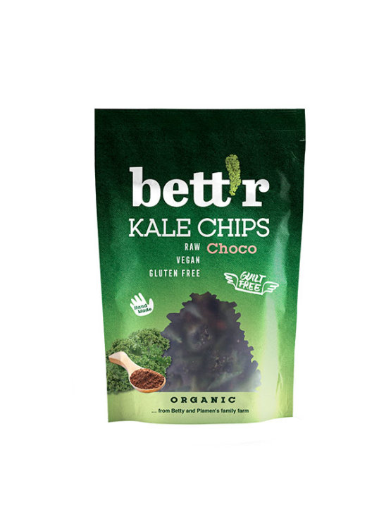 Bett'r Čips iz ohvrta s Čokolado in mandlji Brez glutena Ekološki, v embalaži, 30g