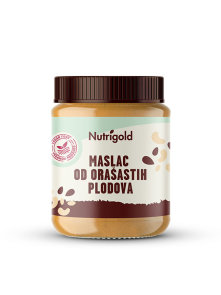 Nutrigold 100% maso iz oreščkov v steklenici -350g