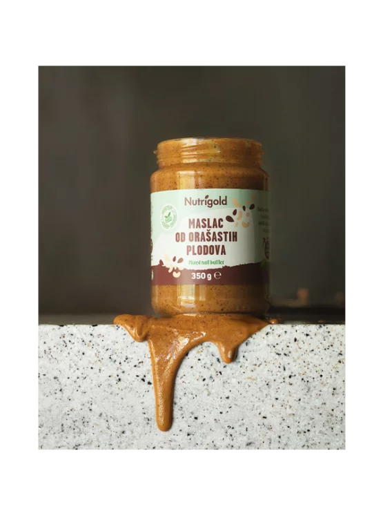 Nutrigold 100% maso iz oreščkov v steklenici -350g