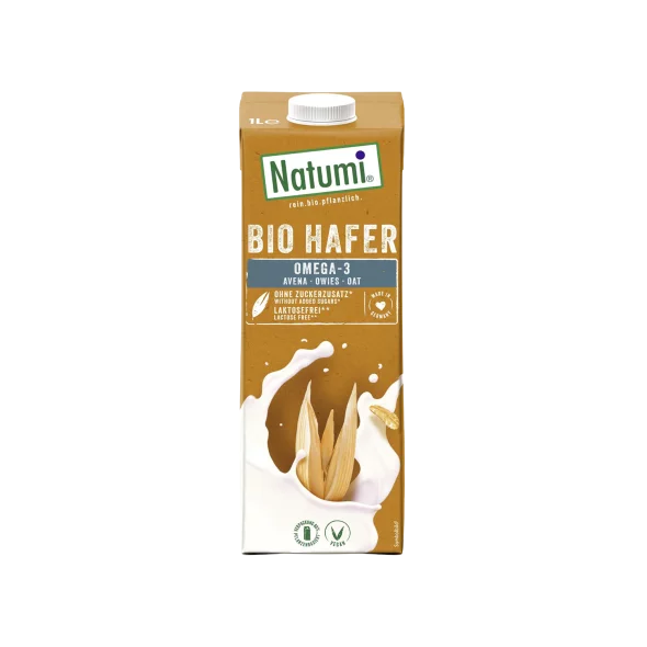 Natumi ovseni napitek z omego 3 v tetrapaku,1000 ml.