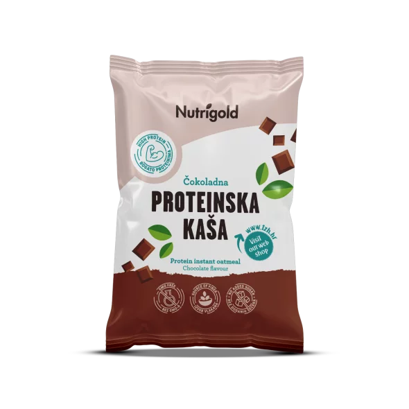 Beljakovinska kaša Čokolada- 65g Nutrigold