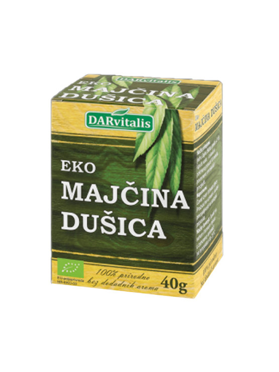 Darvitalis ekološki čaj iz materine dušice v embalaži 40g