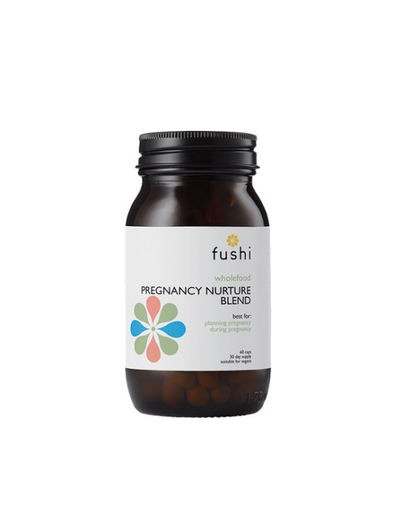 Fushi All In One Pregnancy Complex kapsule Ekološke v embalaži vsebuje 90 kosov
