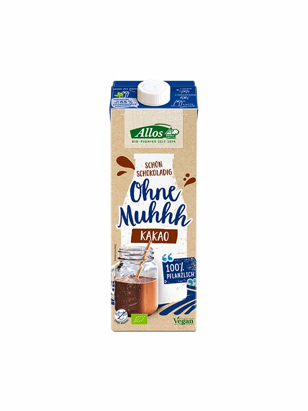 Allos Rastlinski napitek s kakavom Brez laktoze Ekološki v embalaži 1000ml