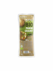 Schnitzer panini pecivo s semeni brez glutena ekološki v embalaži 188g