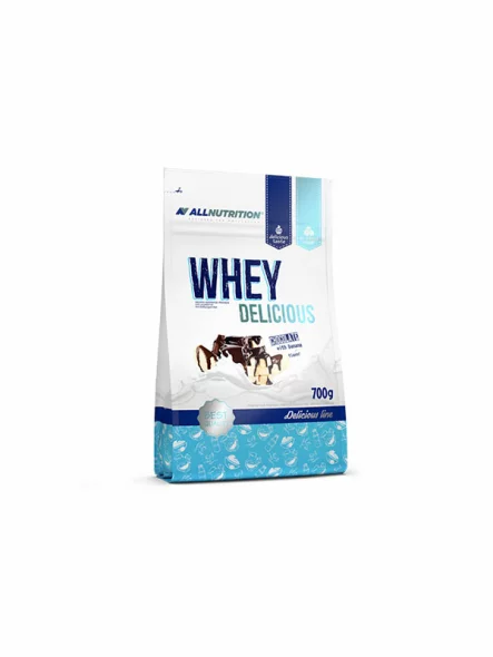 Beljakovine Whey Delicious 700g čokolada/banana - All Nutrition