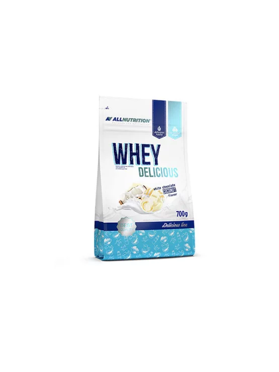 Beljakovine Whey Delicious 700g bela čokolada/kokos - All Nutrition